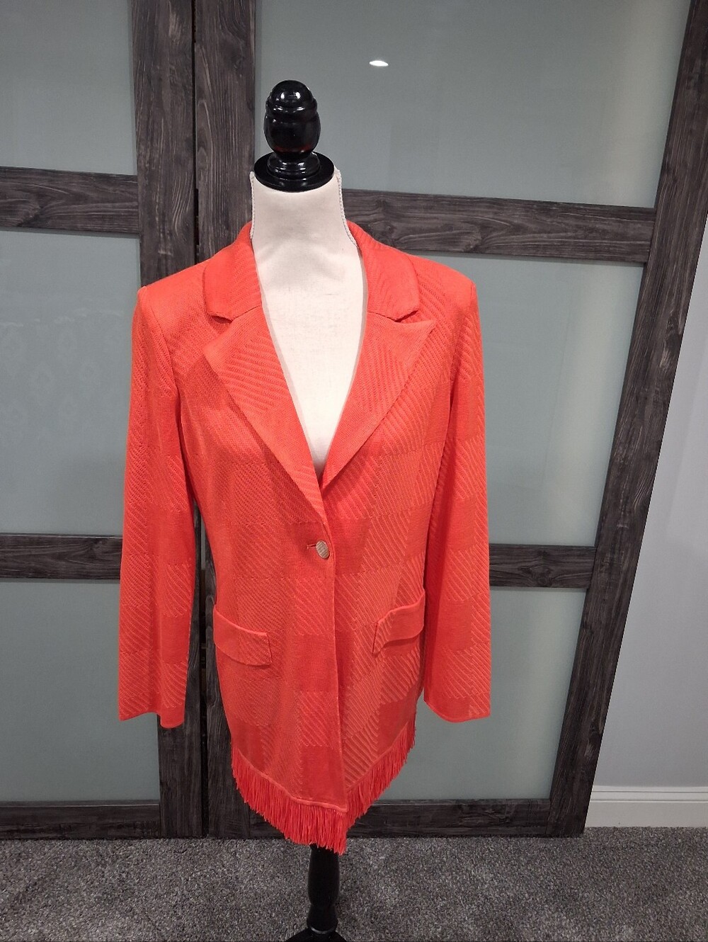 Misook 2 Piece Set. Tank Style Sleeveless Top And Long Sleeve Jacket Size M NWT
